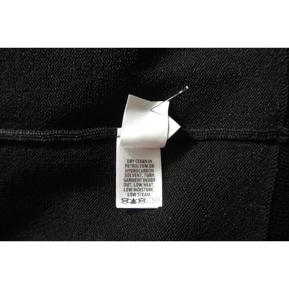 NEW, St.John Santiago Knit Scoop-Neck Sleeveless Dress in Black Size L #MD1100 - Picture 8 of 10